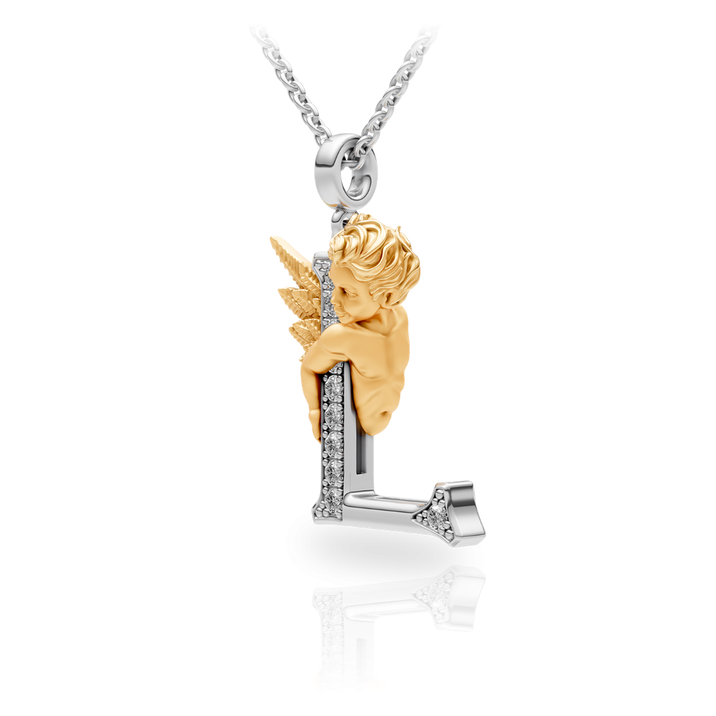 Pendant My Angel L with Diamonds 0069.3 #1