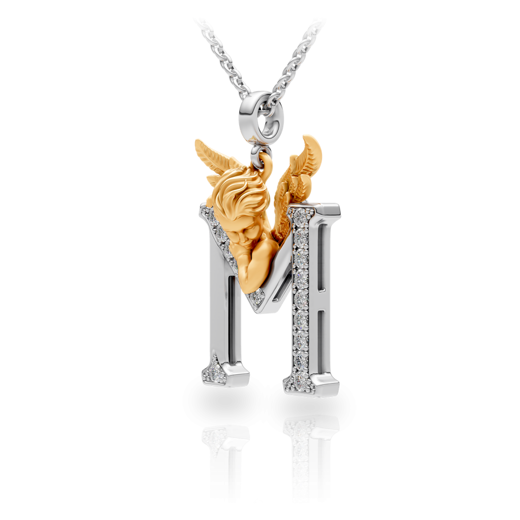 Pendant My Angel M with Diamonds 0070.3 #1