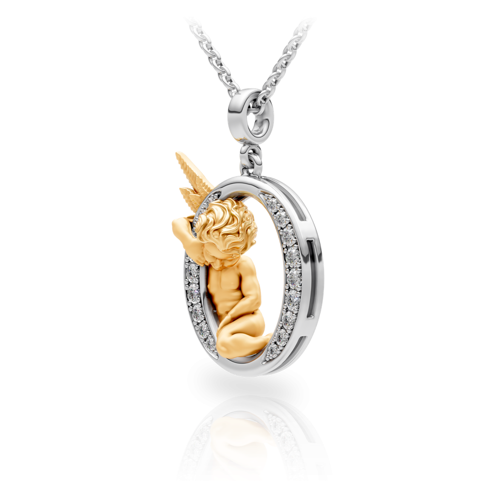 Pendant My Angel O with Diamonds 0072.3 #1