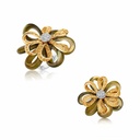 Andreoli Mother Of Pearl Flower Ring R4433 #2