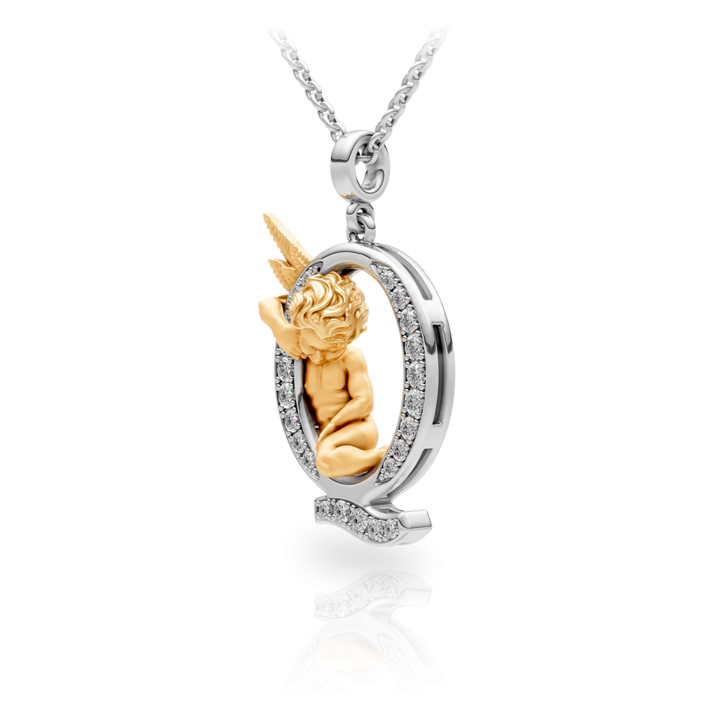 Pendant My Angel Q with Diamonds 0074.3 #1