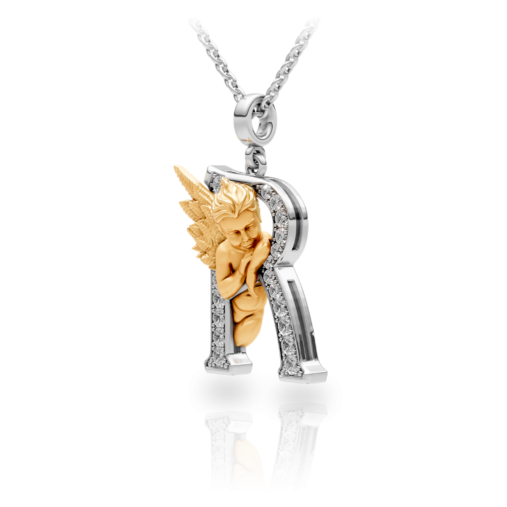 Pendant My Angel R with Diamonds 0075.3 #1