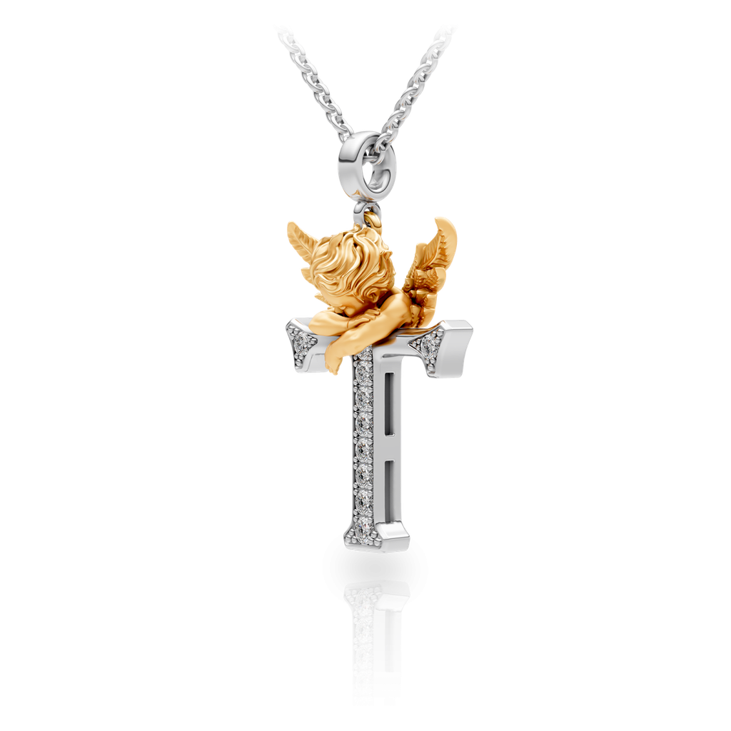Pendant My Angel T with Diamonds 0077.3 #1