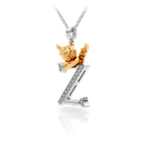 Pendant My Angel Z with Diamonds 0083.3 #1