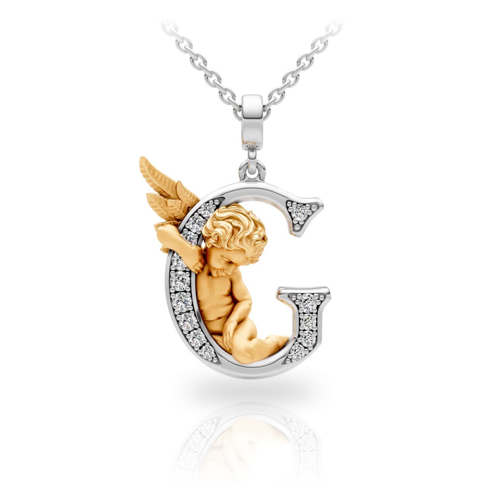 Carrera y Carrera Pendant My Angel G with Diamonds 0064.3