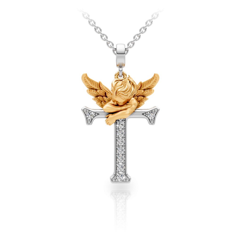 Carrera y Carrera Pendant My Angel T with Diamonds 0077.3