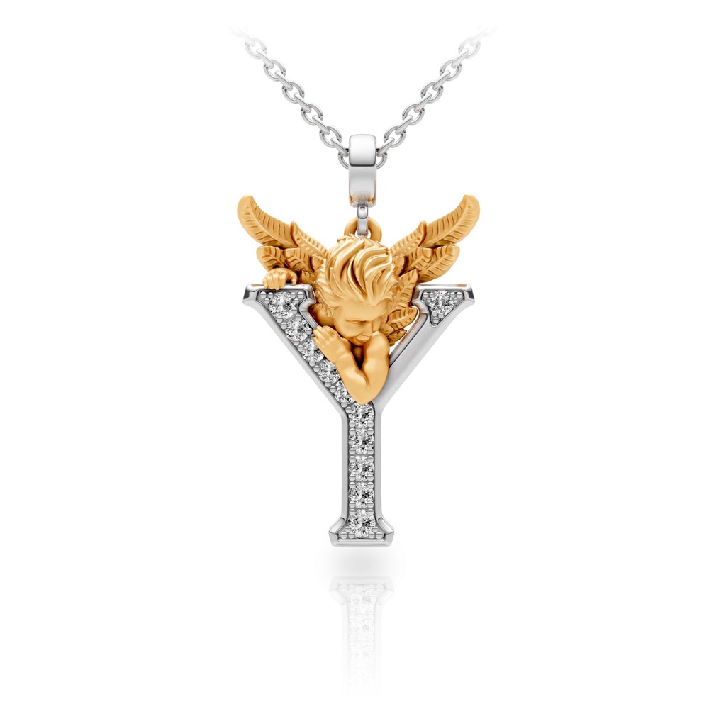 Carrera y Carrera Pendant My Angel Y with Diamonds 0082.3