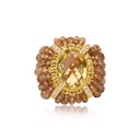 Andreoli Primavera Lemon Quartz Ring R5638