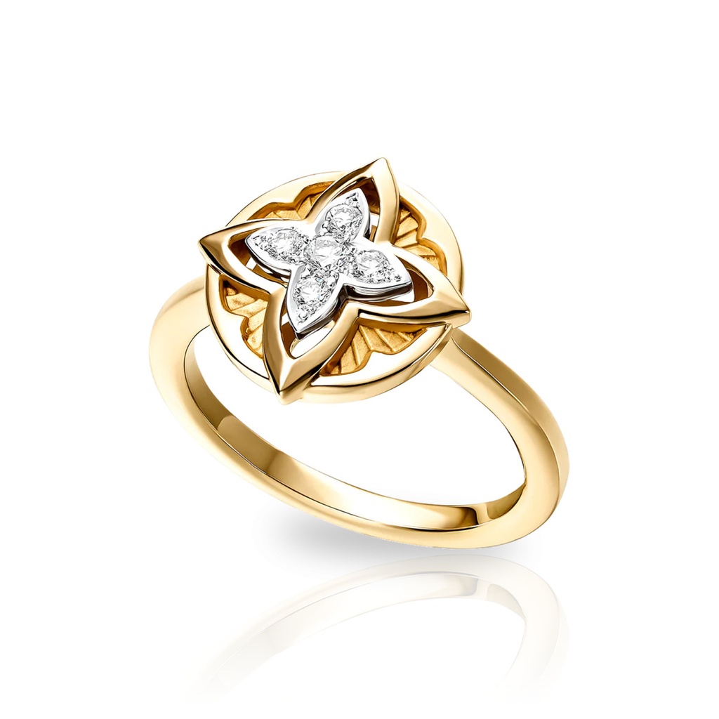 Carrera y Carrera Ring Bohemia Mini Pave 0195.3
