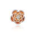 Andreoli Rose Gold Amelia Bloom Ring R5602