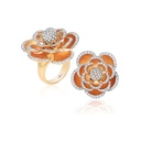 Andreoli Rose Gold Amelia Bloom Ring R5602 #2