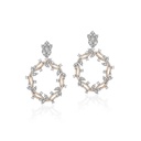 Andreoli Rose Gold Esme Oro Earrings E-ORN6776