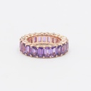 Frost Fratelli Rose Gold Sapphire Full Eternity Ring #2