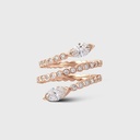 Jany Marcelle Rose Gold Violet Ring