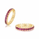 Andreoli Ruby Stretchy Ring R-PDA329-2