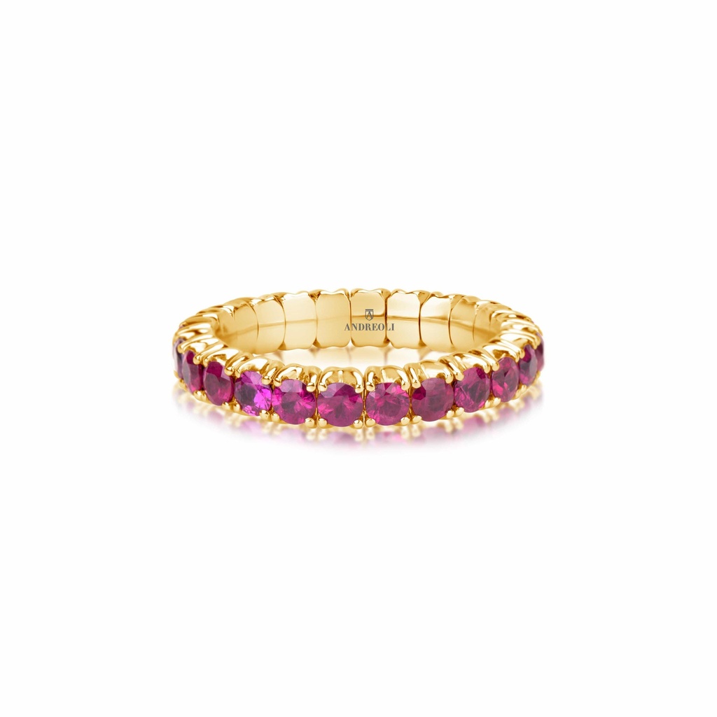 Andreoli Ruby Stretchy Ring R-PDA329-2 #2