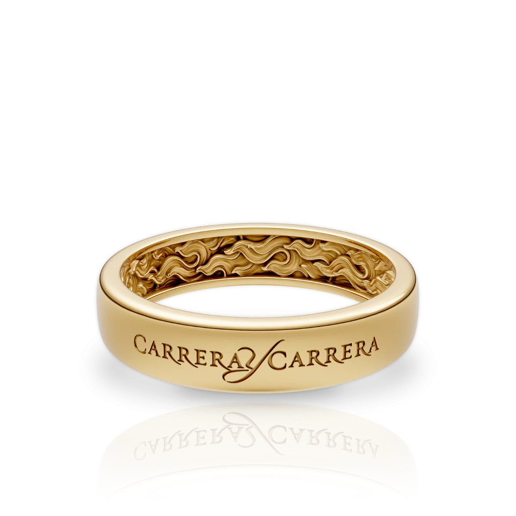Carrera y Carrera Wedding Ring Beauty Inside Fire 0135.1 #2