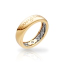 Carrera y Carrera Wedding Ring Beauty Inside Fire 0136.3