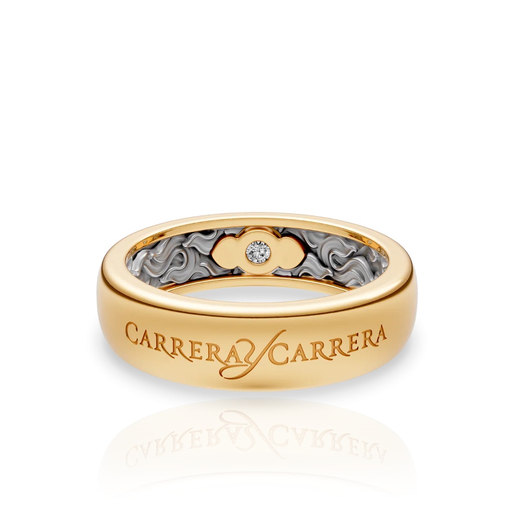 Carrera y Carrera Wedding Ring Beauty Inside Fire 0136.3 #2