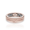 Carrera y Carrera Wedding Ring Beauty Inside Fire 0136.4 #2