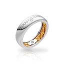 Carrera y Carrera Wedding Ring Beauty Inside Fire 0136.5