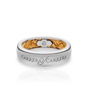 Carrera y Carrera Wedding Ring Beauty Inside Fire 0136.5 #2