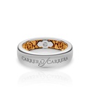 Carrera y Carrera Wedding Ring Beauty Inside Roses 0134.5 #2