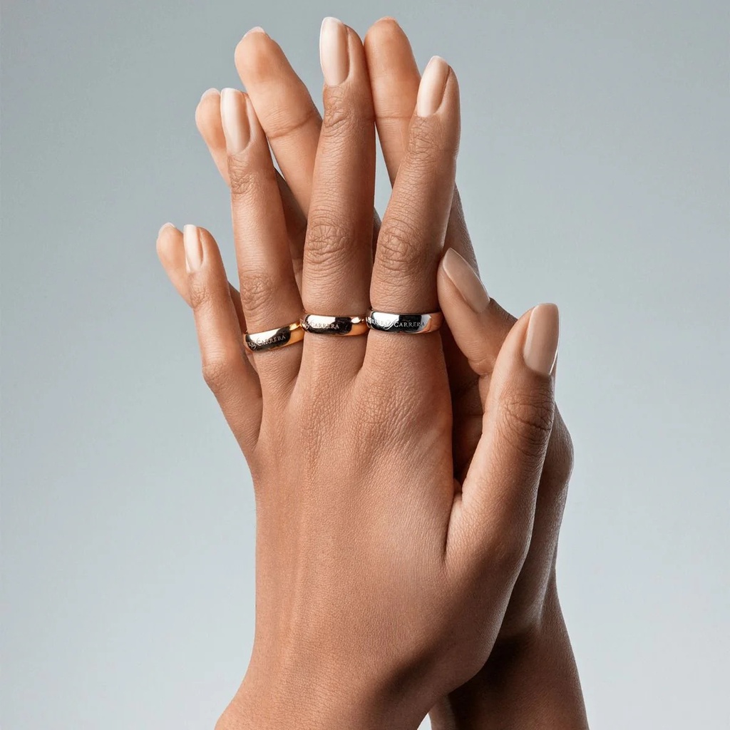 Carrera y Carrera Wedding Ring Beauty Inside Roses 0134.4 #3
