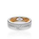 Carrera y Carrera Wedding Ring Beauty Inside Wheat 0138.5 #2