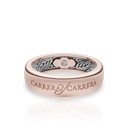 Carrera y Carrera Wedding Ring Beauty Inside Wheat 0138.4 #2