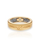 Carrera y Carrera Wedding Ring Beauty Inside Wheat 0138.3 #2