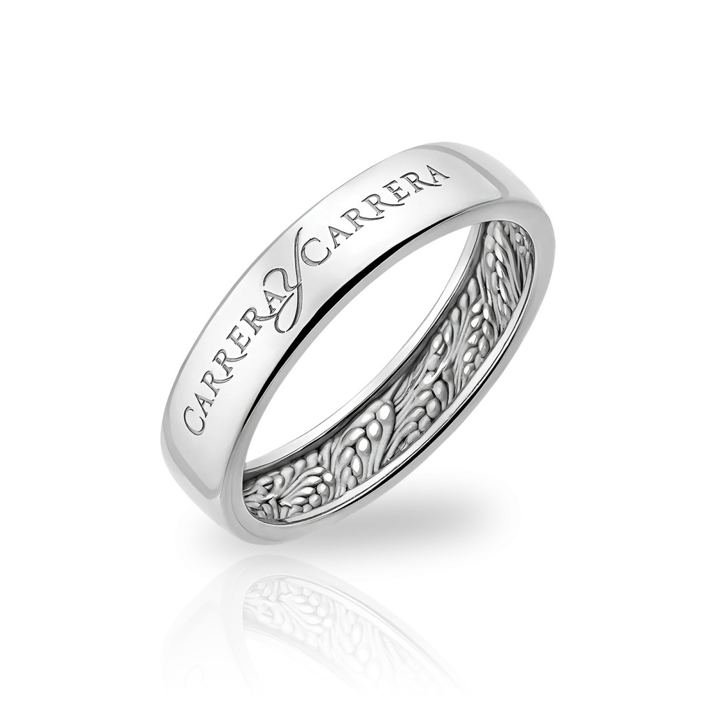 Carrera y Carrera Wedding Ring Beauty Inside Wheat 0137.2