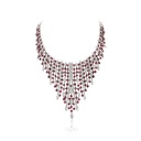 Andreoli White Gold Amóre Fantasy Collar Necklace N3985