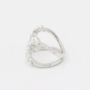 Frost Fratelli White Gold Diamond Cocktail Ring #2