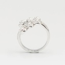 Frost Fratelli White Gold Diamond Cocktail Ring #4