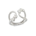 Frost Fratelli White Gold Diamond Cocktail Ring