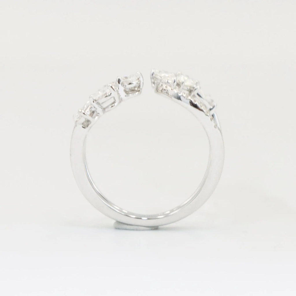Frost Fratelli White Gold Diamond Cocktail Ring #2