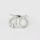 Frost Fratelli White Gold Diamond Cocktail Ring #4