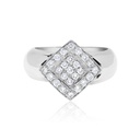 Andreoli White Gold Diamond Luxe Ring R710