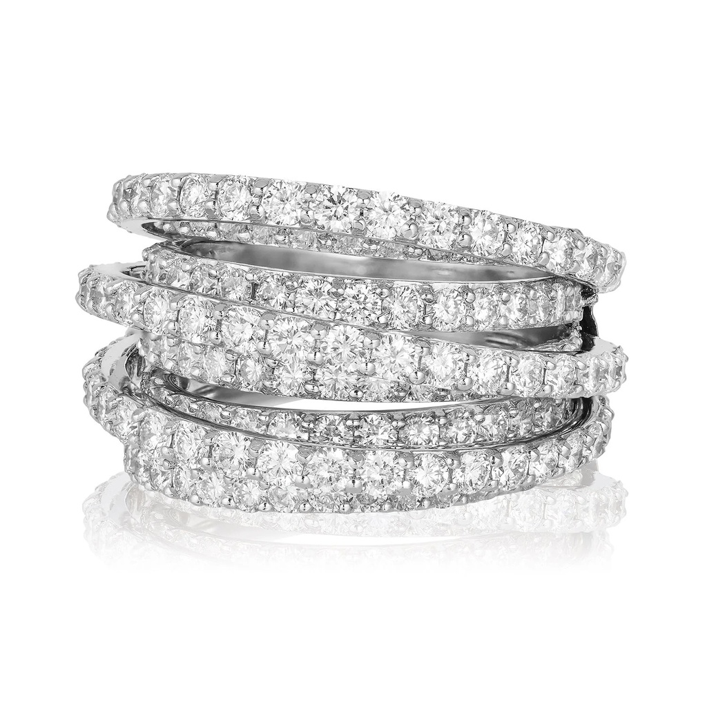 Andreoli White Gold Fiona Diamond Ring R-DMN2803-3