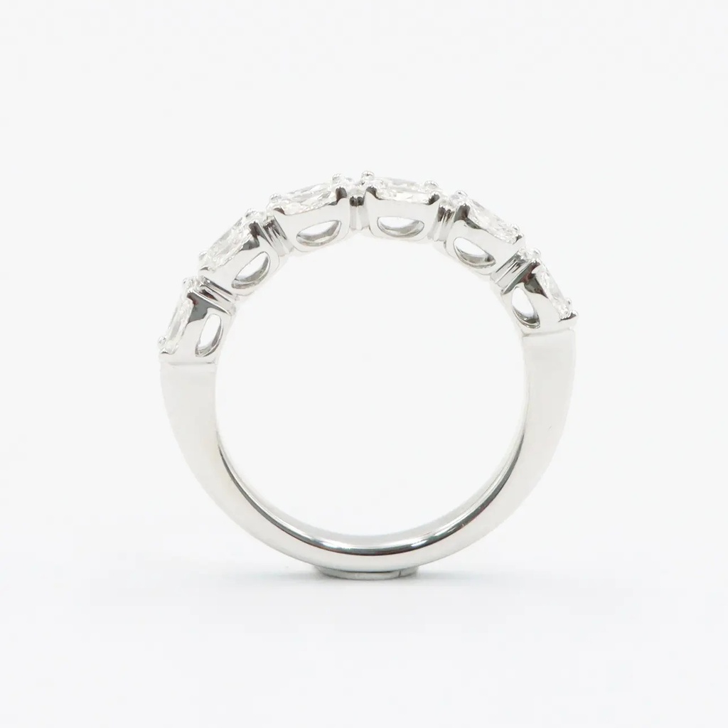Frost Fratelli White Gold Illusion Half Eternity Ring #2
