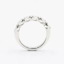 Frost Fratelli White Gold Illusion Half Eternity Ring #2