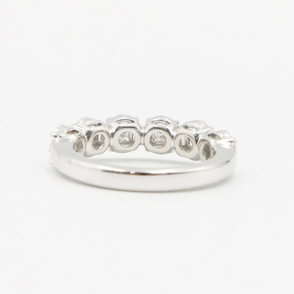 Frost Fratelli White Gold Illusion Half Eternity Ring #4