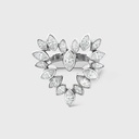 Jany Marcelle White Gold Jackie Ring