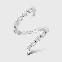 Jany Marcelle White Gold La Vague Bracelet