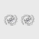 Jany Marcelle White Gold Whirlwind Earrings WG.WHIRLWIND.ER