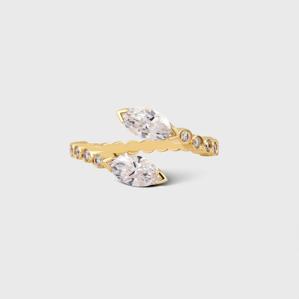 Jany Marcelle Yellow Gold Louise Ring