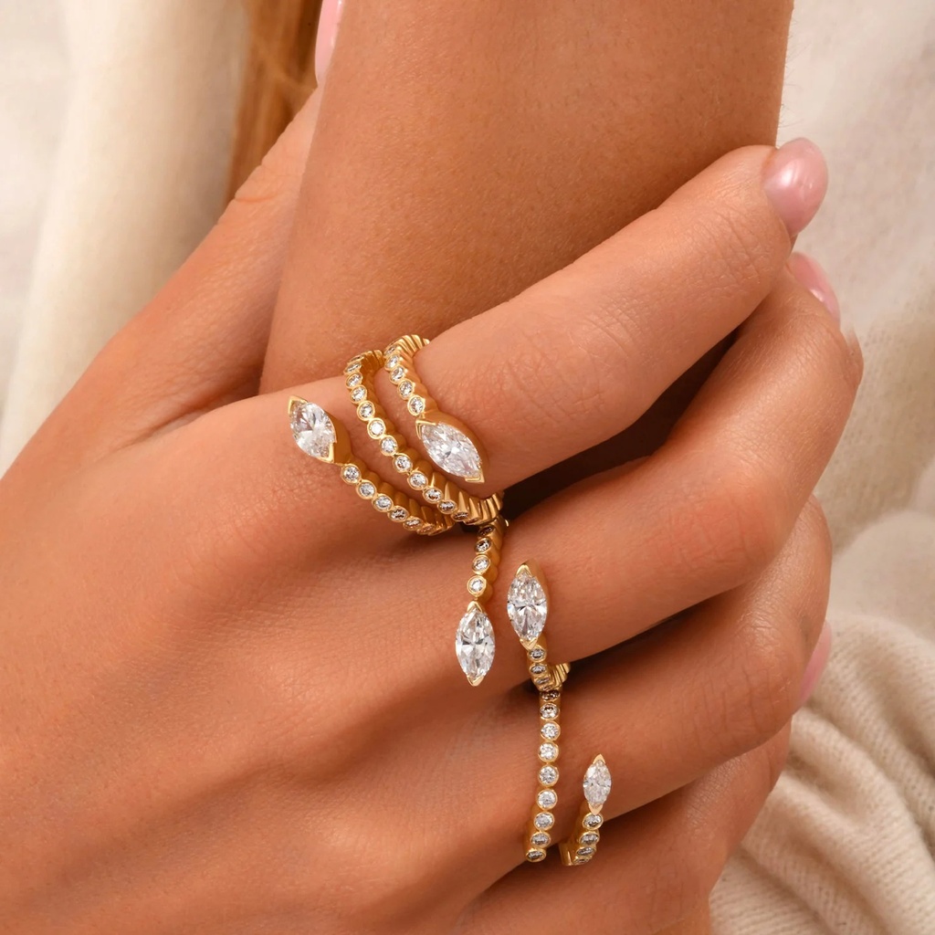 Jany Marcelle Yellow Gold Louise Ring #2