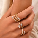 Jany Marcelle Yellow Gold Louise Ring #2