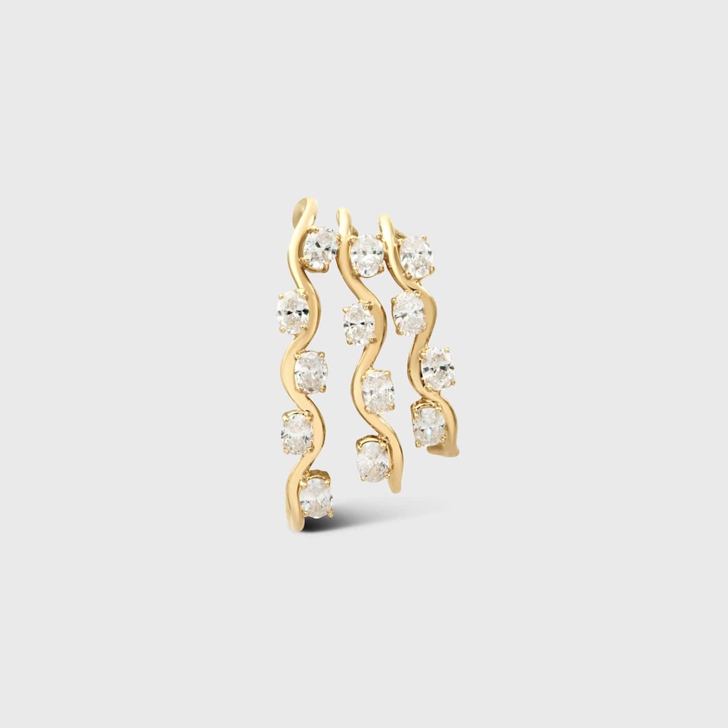 Jany Marcelle Yellow Gold Octopus Earring YG.OCTOPUS.ER